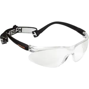 Racquetball Goggles - Impulse Anti Fog & Scratch Resistant Protective Eyewear w/Clip On Adjustable Strap