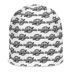 PLAY EQUAL All-Over Print Beanie