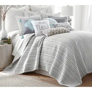 Levtex Home Bondi Stripe 3-Piece King/Cal KingQuilt Set