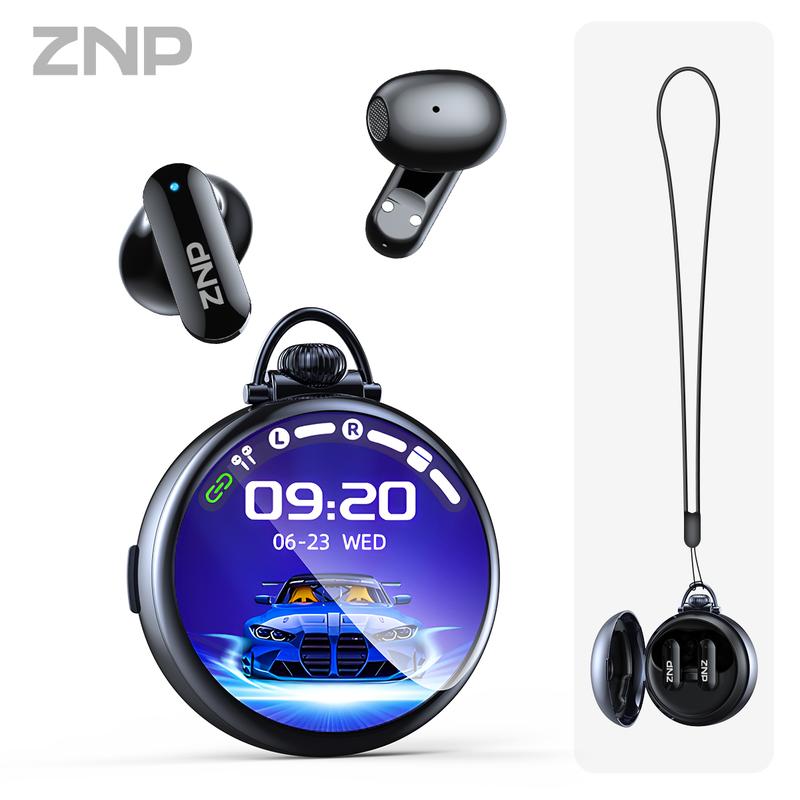 ZNP N03 AI Intelligent Dialogue, AI Earbuds for Conversational Chat Emotional Companionship & Portability Ideal for Social Interaction and Travel Gadget AI robot, AI dialogue capabilities, suitable for games and learning.