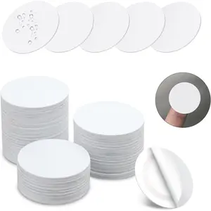 50 count NFC Tags NTAG215 Chip Programmable NFC Tags Sticker 25mm  Blank Cards with Adhesive , 504 Bytes Memory Compatible with NFC Enabled Phones and Devices