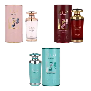 (3pc Bundle Pack) Mayar, Mayar Intense + Mayar Cherry Intense by Lattafa EDP Spray, 3.4oz