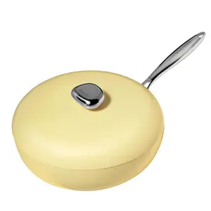 Velosan Non-Stick Cookware Frying Pan, Handle fixing for safety and security,Easy to Clean, Stir-Fry & Stew (PFOA-Free), Multi-Purpose Compatibility