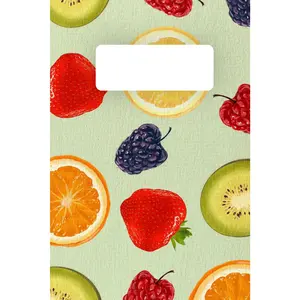 Orange Madness Composition Book