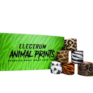 Electrum 2" Animal Print Cohesive Sensi Wrap Grip Tape
