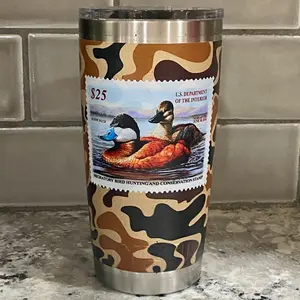 Yeti 20 oz Tumbler Duck Stamp Old Camo 2018 RUDDY DUCKS