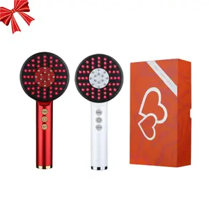 Essential Oil + Vibration Massage Comb, Quick Hair Follicle Detangling, Enjoy Spa While Combing, Perfect Gift for Home Travel Use