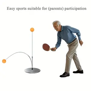 8pcs Vision Training ball set for rapid eye movement training - Quick sweat - fitness exercise - and ease computer eye movement and vision training kit with elastic band, table tennis racket - perfect for home workouts