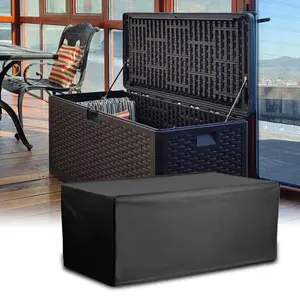 Outdoor deck box cover, furniture storage cover, garden storage box cover