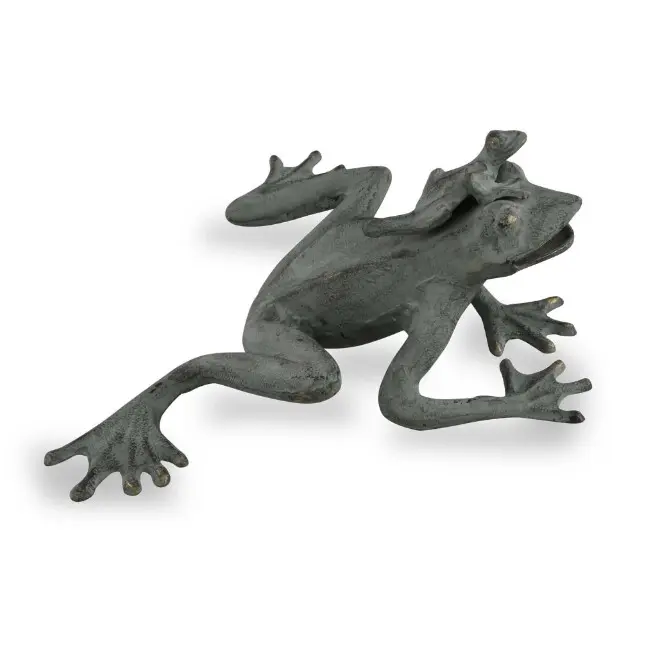 SPI Home 41077 Decorative Mama & Baby Frog Statue - 6.5x17x11 in Outdoor Safe Garden Decor for Home Improvement