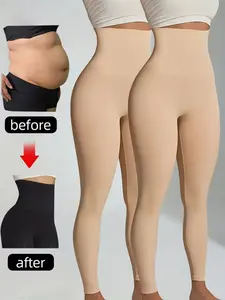 Women's High Waist Shaping Underwear Set, Smooth Shapewear, Elasticity Enhances Flatness & Firmness, Ideal for Daily Wear or Special Occasions