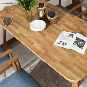 VEELIKE Butcher Block Countertop Contact Paper Peel and Stick Waterproof Wood Wallpaper 15.7''x118'' Thick Self Adhesive Vinyl Wrap for Kitchen Cabinets Counter Top