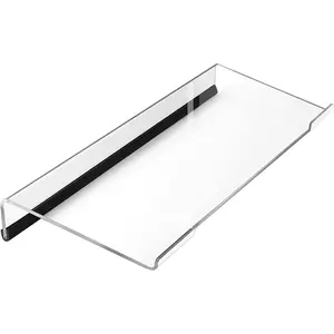 Computer Keyboard Stand PC Keyboard Stand,  Tilted Keyboard Stand for  Typing Clear Keyboard Tray for Easy Typing and Working, Keyboard Holder with  Non-Slip Case
