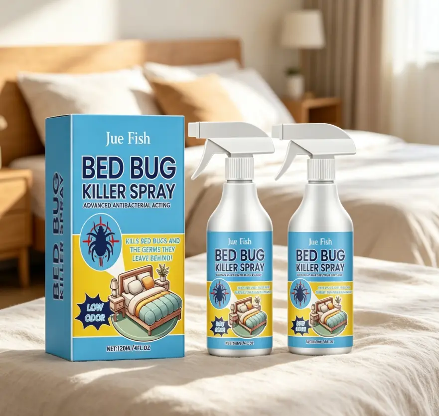 Natural Plant-Based Bed Buo Repellent Spray Bottle - 4ozDaily Eco-Friendly Contact-Killing Spray with Plant-BasedOils - Scented, People & Pet Safe, No-Rinse EffectiveAgainst Bed Buo Eggs, Fleas, Mites,dorm essentials,home Essentials