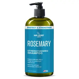 Hair Chemist Rosemary Strengthening Shampoo 33.8 oz For Weak, Brittle, Damaged Hair