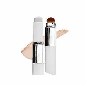 Color Changing Foundation Stick, blanc foundation stick,Portable Travel Size Cover Cream Stick, Medium to Full Coverage Cream Stick Hydrating Makeup Concealer Cosmetic Moisturizer Moisture Hydrate Moisturizing