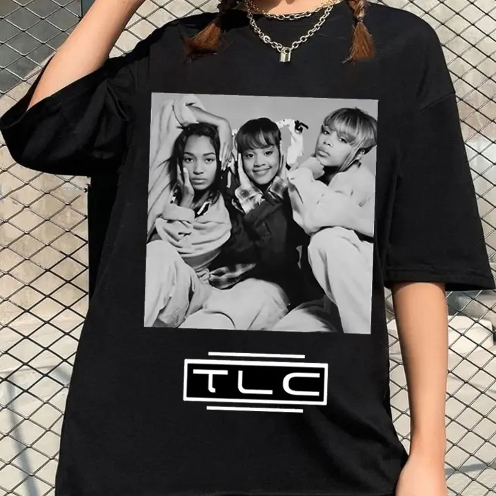 TLC It's Iconic The Tour 2026 Graphic Tee, No Scrubs Retro R&B Music Fan Gift Shirt