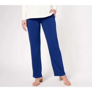 Susan Graver Modern Essentials Reg Liquid Knit Sofia Pants