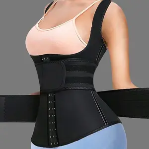 Women's Waist Cincher Belt, Dual Buckle Adjustable Shapewear, Tight-Fitting Body Shaper, Abdominal Compression, Waist Support Strap, Sports & Fitness