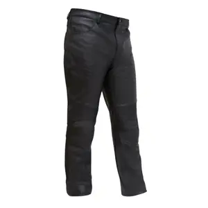 Men's Rugged Road Designer Leather Pants by Smarty
