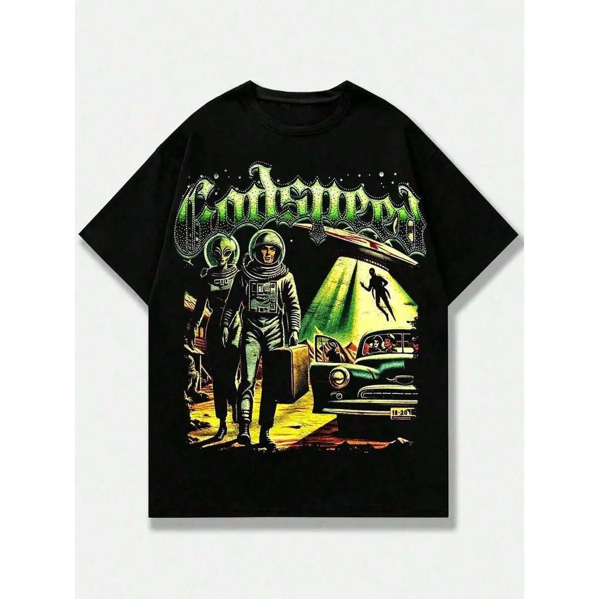 , 100% Cotton Crew Neck Short Sleeve, Y2K Hip-Hop Style, Digital Print, Big And Tall,   For Men Soft Tshirt