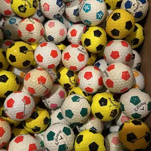 Callaway 36 Chrome Soft Low Grade Soccer Design Golf Balls