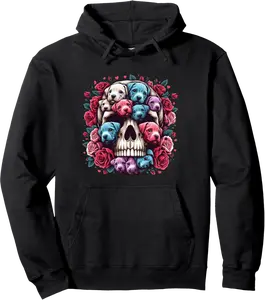 Pitbull Skull - Pitbull Skeleton Halloween Costume Idea Pullover Hoodie - Antonplonka Shop 80B0DJY8M2G1