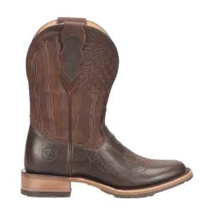 Double H Men's 11" Beryl Flag Brown Round Toe Boots DH7032