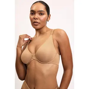 Base Unlined Bra - Tan