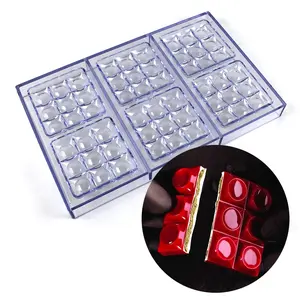 Round Chocolate Mold, Plastic Candy Mould, Food Grade Baking Tool, Durable & Reusable Design, Perfect for DIY Chocolates & Candies