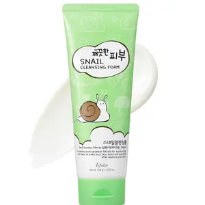Facial Cleansing Foam - Snail Cleansing Foam 150g Pack - Paraben Free, Comfortable for All Skin Types, Ideal for Skincare Facial Wash - Cleanser, Skin Repair