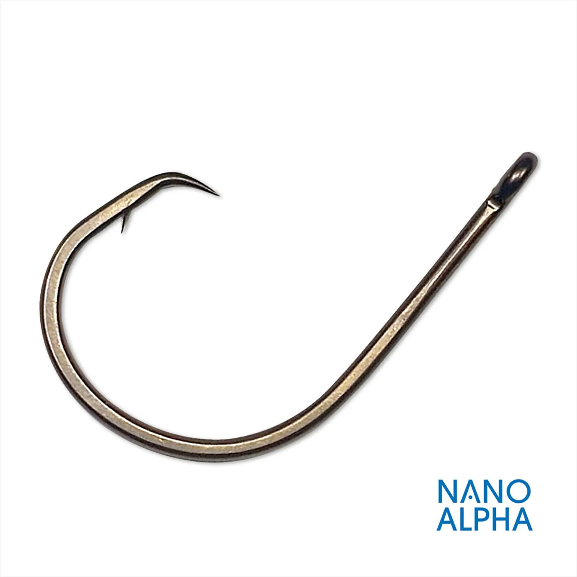 Gamakatsu Octopus Circle Hooks - SE IP Nano Alpha, 2x Better Hook Penetration, 4x Corrosion Resistance, Tournament Legal for Billfish, Fisheries, Octopus Circle Hook, Gamkatsu, Inline Point, High-Performing, Nano Alpha Technology