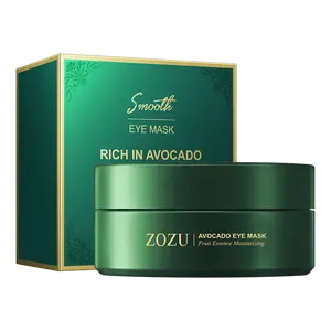 Avocado Eye Mask by ZOZU, Soothing and Moisturizing Under Eye Patches to Reduce Dark Circles and Tired Eyes