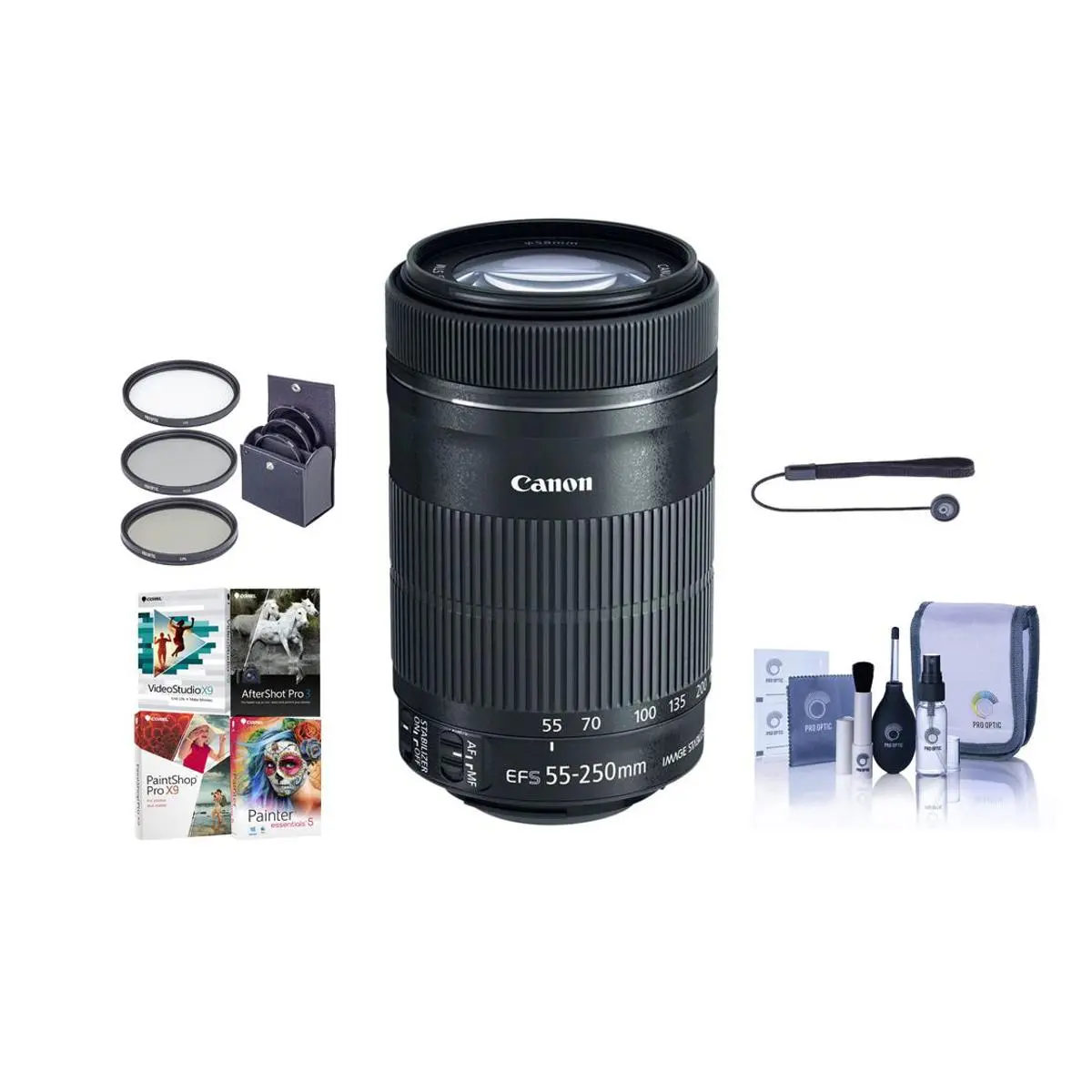 Canon CANON**EF-S 55-250 4.0/IS STM USA F KIT