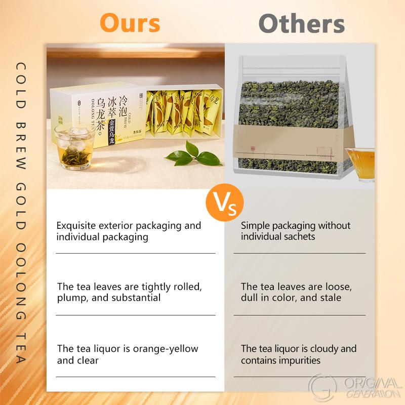 Cold Brew Gold Oolong Tea 40g(4g×10packs) Low Caffeine Release