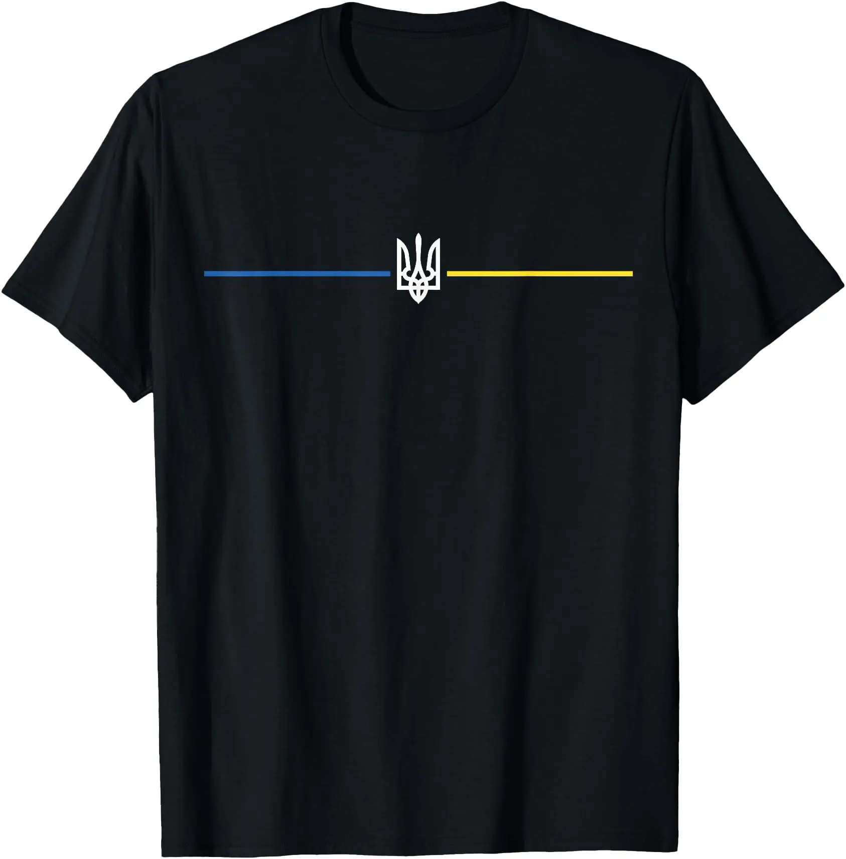 Ukraine Tryzub Zelensky Shirt Military Patriotic Ukrainian T-Shirt Cotton Top