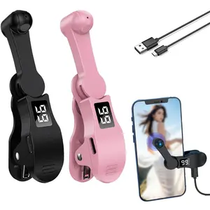 Auto Clicker for Smart Phone to 99 Speed Phone Tapper 180° Rotating for Android iOS Apps, Protable USB Powered Fast Click Simulation Finger Continuous Click for Gaming, Live Broadcasts Likes, Games, Shopping