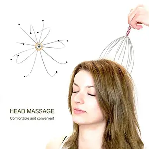 Soul Extractor Handheld Head Massager - Stainless Steel Scalp Scratcher with Engraved Design, Itch Reliever for Deep Relaxation & Stress Relief Valentine's Day gift Tiktok Shop