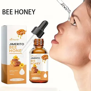 Natural Honey Eye Care Essence,  Refreshing And Comfortable for The Eyes, Suitable for Dry, Sensitive, And All Fair Light Beige Tones - Daily Care Portable Design, Unisex Office Light Brown Skincare Product, Minimalist Beauty,  Hypoallergenic Essence,