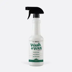 Liquishine Wash & Wax Spray | Waterless Car & RV Detailing for a Glossy No-Rinse Finish (20 oz)