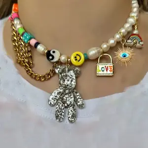 Charm necklace Female