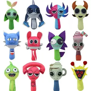 Sprunki Plush Toys Oren Stuffed Doll Soft Game Plushie Cute Cartoon Stuffed Animals Gift