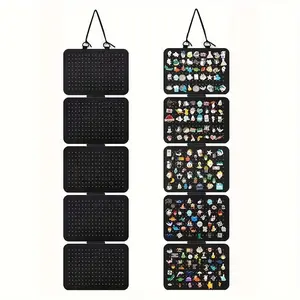 1 piece felt jewelry storage board wall mounted easy storage easy jack, suitable for home jewelry necklace earring display storage