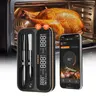 INKBIRD Precise Digital Cooking Thermometer, Wi-Fi & Bluetooth Wireless Kitchen Gadget with Magnetic Suction, Stainless Steel Backlit LED Display, Ceramic Body, 1-Second Fast Reading, BBQ Alarm, Waterproof Holiday Gift-Stock Up Deals