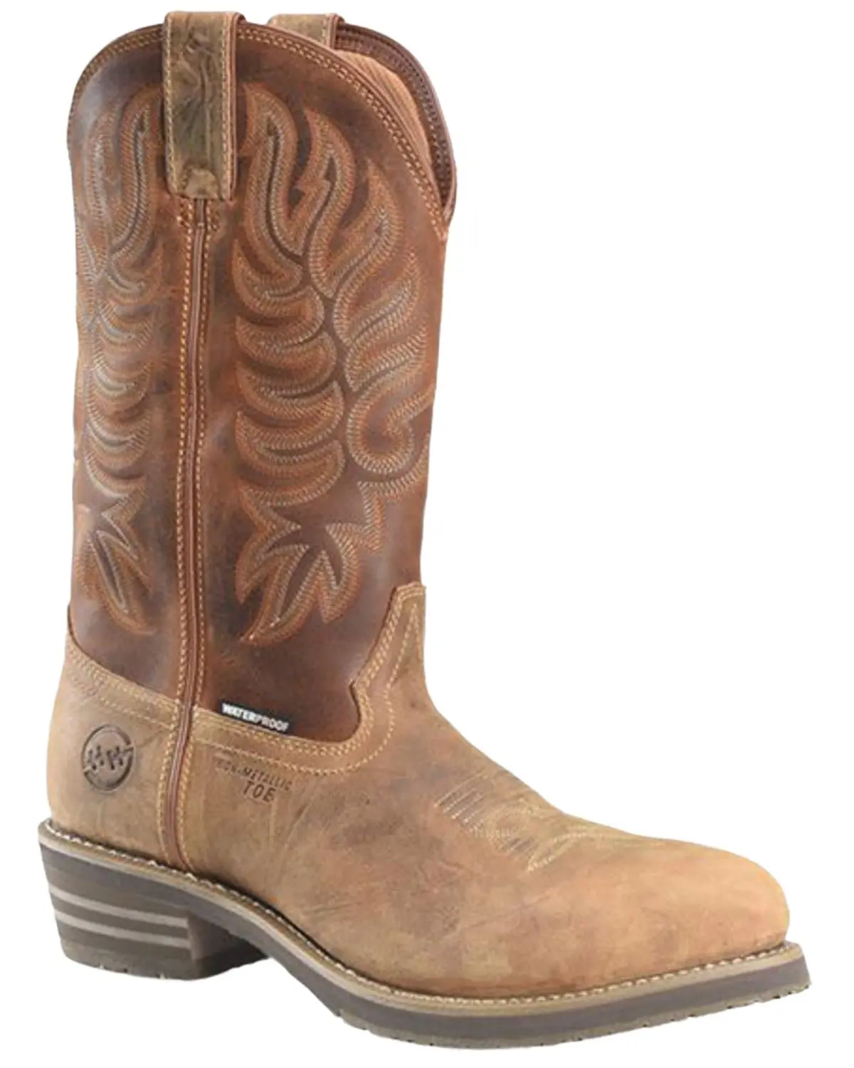 Double H Men's Men'S Garza Waterproof 12" Work Boot Composite Toe - Dh4159