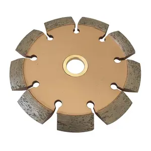 4" Crack Chaser Blade for Cured Concrete, Asphalt Repair or Joint Widen, 0.25" Width, 7/8"-5/8" Non-Threaded Arbor