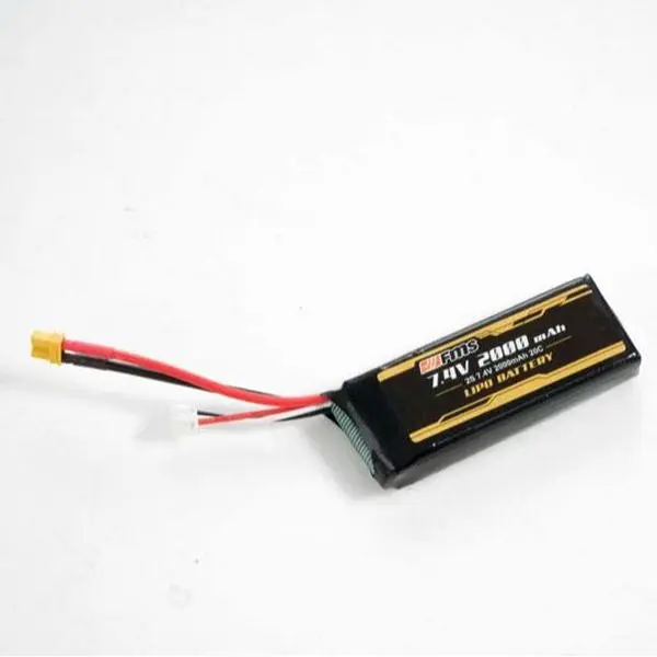 FMS LIPO Battery 2S 7.4V 2000mAh 2C XT30 for 1:12 Hummer H1