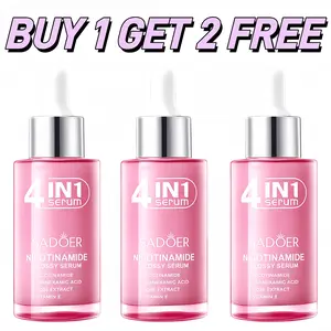【BUY 1 GET 2 FREE】Korean 4-in-1 Super Essence Lotion Moisturizing Face Cream,Hydrating Facial Essence,Women's Facial Toner,Nicotinamide Glossy Serum for all Skins (3pcs)