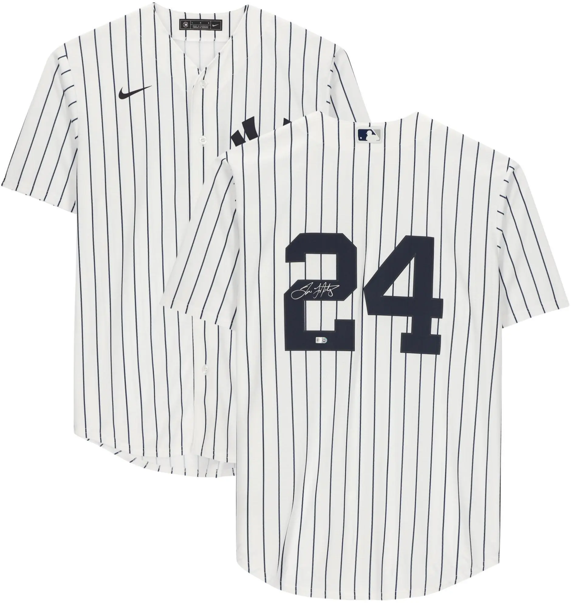 Tino Martinez New York Yankees Autographed White Nike Replica Jersey - Fanatics Authentic Certified