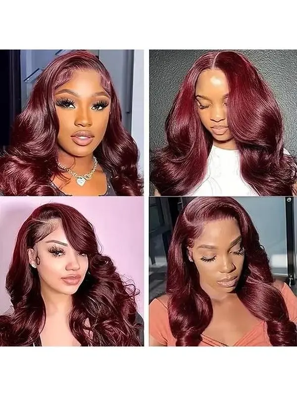 Alpha Omega Luxe Hair – Royal Merlot Body Wave Bundle Collection